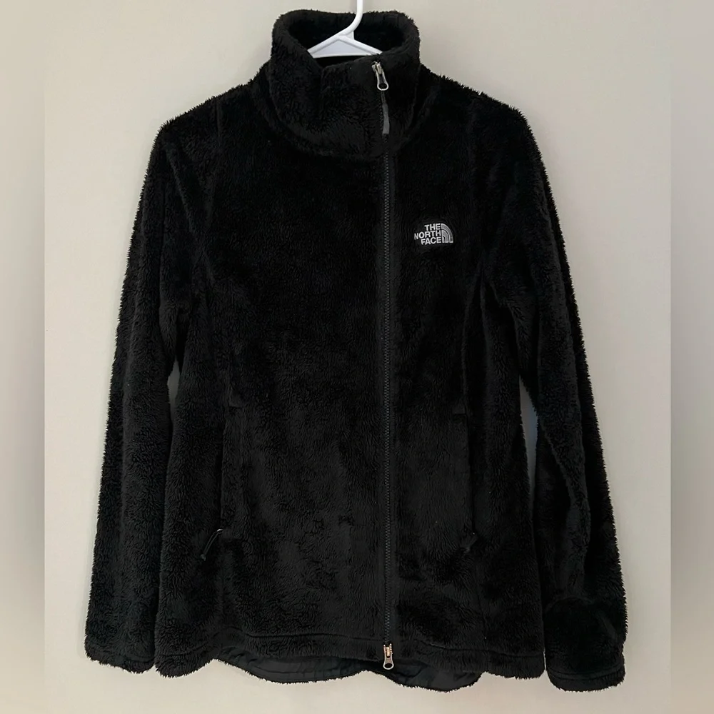 The North Face Womens Osito Parka NF0A2TED Zip Up Jacket Black Small - Picture 3 of 10